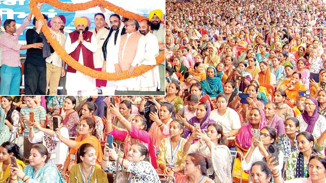 Punjab: 40 लाख महिलाओं के खातों में पहुंची ‘राशि’